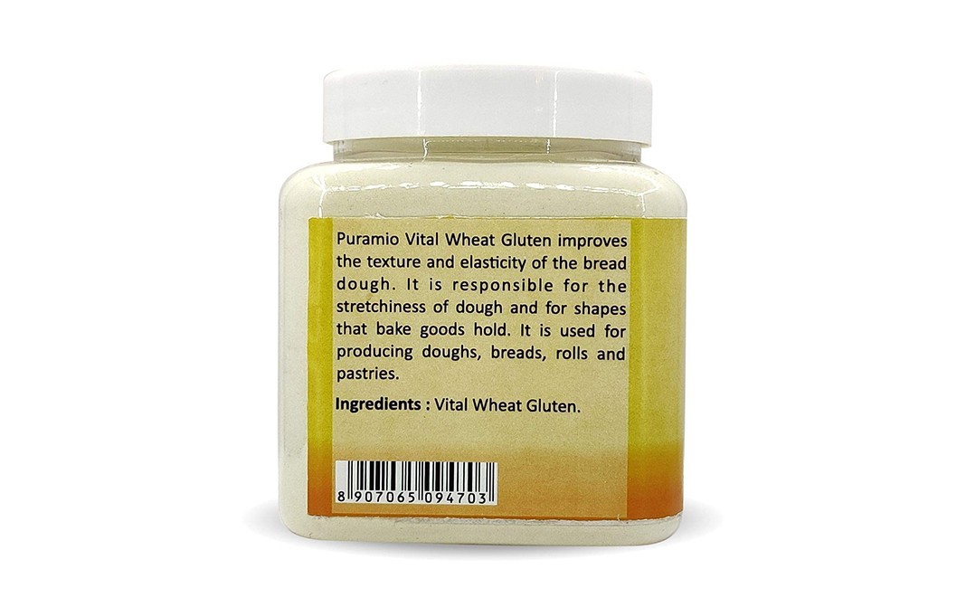 Puramio Vital Wheat Gluten    Plastic Jar  600 grams